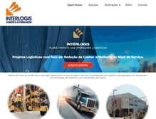 Tablet Screenshot of interlogis.com.br