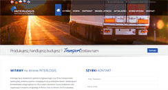 Desktop Screenshot of interlogis.eu
