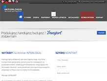 Tablet Screenshot of interlogis.eu
